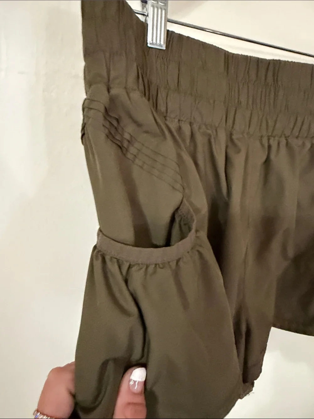 FP Movement by Free People Olive Athletic Running Shorts